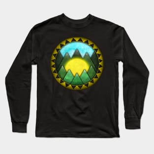 Sun in the Mountains Long Sleeve T-Shirt